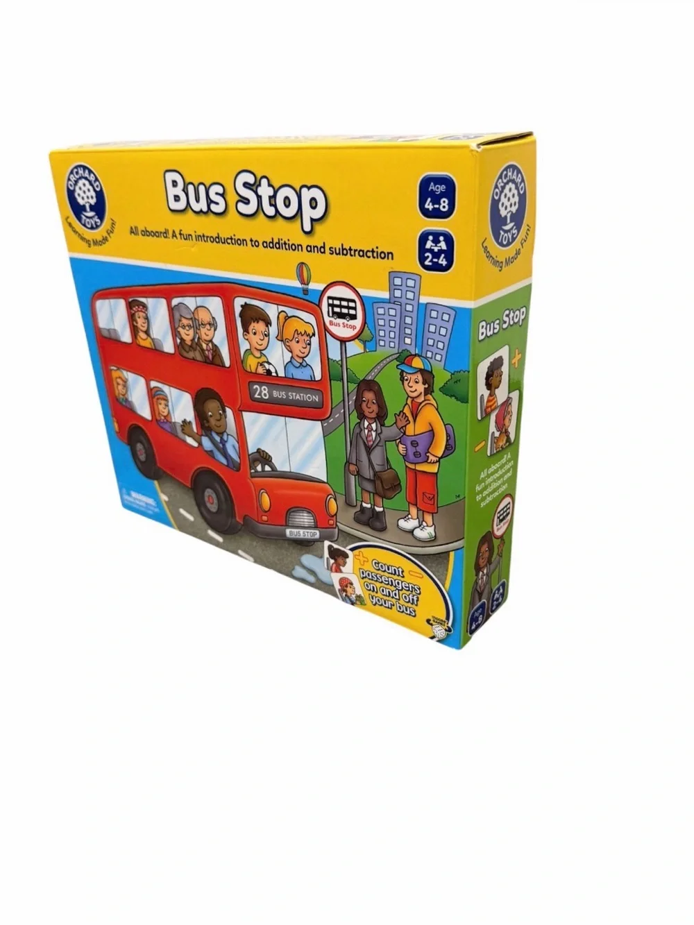 Orchard Toys Bus Stop Board Game | Educational Math Game